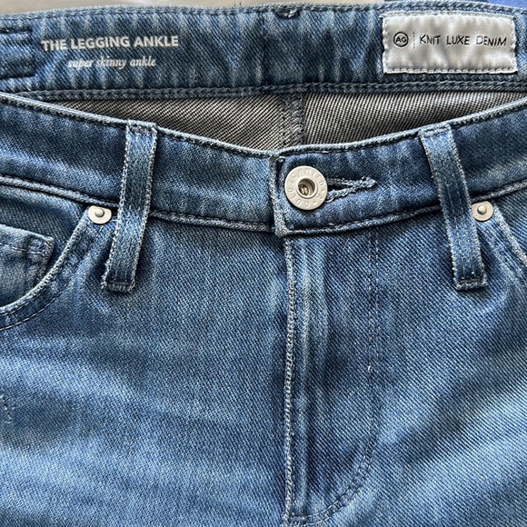 Ag Adriano Goldschmied Legging Ankle super skinny jean - sz 25 - Picture 4 of 5